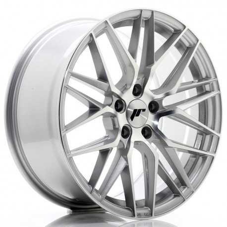 Hliníkové disky Japan Racing JR28 18x8,5 ET40 5x120 Silver Machined | race-shop.cz