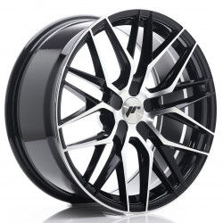 Japan Racing JR28 19x8,5 ET20-40 5H BLANK, Glossy Black