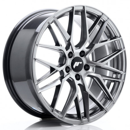 Hliníkové disky Japan Racing JR28 19x8,5 ET35 5x112 Hyper Black | race-shop.cz