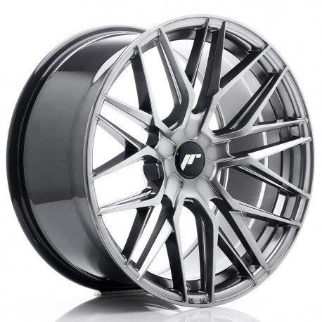 Hliníkové disky Japan Racing JR28 19x9,5 ET20-40 5H BLANK, Hyper Black | race-shop.cz