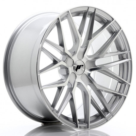 Hliníkové disky Japan Racing JR28 20x10 ET20-40 5H BLANK, Silver Machined | race-shop.cz