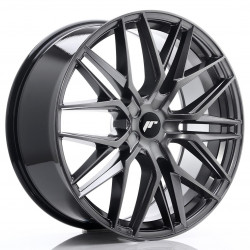Japan Racing JR28 22x9 ET30-45 5H BLANK, Hyper Black