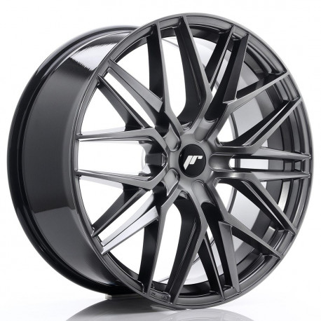 Hliníkové disky Japan Racing JR28 22x9 ET30-45 5H BLANK, Hyper Black | race-shop.cz
