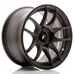 Japan Racing JR29 15x8 ET28-37 4H BLANK, Matt Bronze