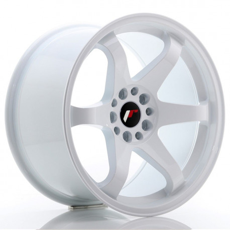 Hliníkové disky Japan Racing JR3 18x10 ET25 5x114,3/120 White | race-shop.cz