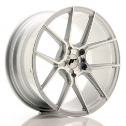 Japan Racing JR30 18x8,5 ET40 5H BLANK, Silver Machined