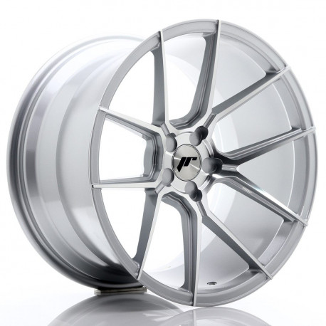 Hliníkové disky Japan Racing JR30 19x11 ET15-40 5H BLANK, Silver Machined | race-shop.cz