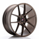 Hliníkové disky Japan Racing JR30 20x8,5 ET20-42 5H BLANK, Matt Bronze | race-shop.cz