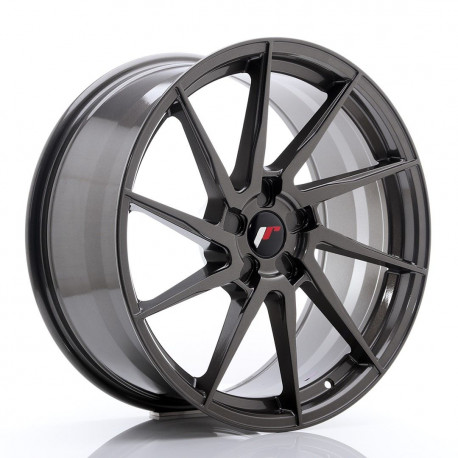 Hliníkové disky Japan Racing JR36 20x9 ET15-38 5H BLANK, Hyper Gray | race-shop.cz