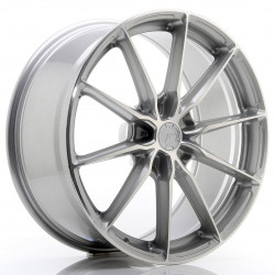 Japan Racing JR37 20x9 ET20-45 5H BLANK, Silver Machined