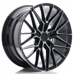Japan Racing JR38 19x8,5 ET20-45 5H BLANK, Black Brushed w/Tinted Face