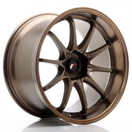 Hliníkové disky Japan Racing JR5 19x10.5 ET12 5H BLANK, Dark Anodized Bronze | race-shop.cz