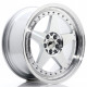 Hliníkové disky Japan Racing JR6 18x8,5 ET35 5x100/120 Silver Machined | race-shop.cz