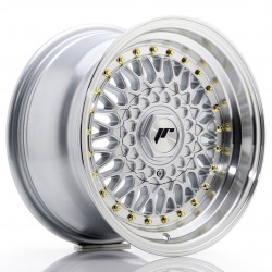 Japan Racing JR9 15x8 ET20 4x100/108 Silver w/Machined Lip