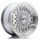 Hliníkové disky Japan Racing JR9 16x7,5 ET25 4x100/108 Silver w/Machined Lip | race-shop.cz
