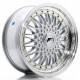 Hliníkové disky Japan Racing JR9 17x7,5 ET35 5x100/114 Silver w/Machined Lip | race-shop.cz