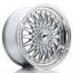 Hliníkové disky Japan Racing JR9 18x9 ET35 5x100/120 Silver w/Machined Lip | race-shop.cz
