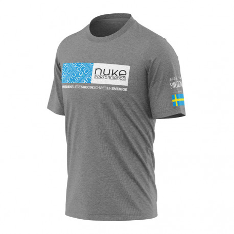 Trička Tričko NUKE PERFORMANCE, šedá | race-shop.cz