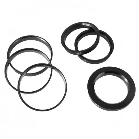 Vymezovací kroužky Sada 4ks vymezovacích kroužků 73.1 - 64.1mm Plastic | race-shop.cz