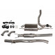 Cat backs Races Výfuk, Cat back na Mercedes Benz A45 AMG 2.0T 14+ | race-shop.cz
