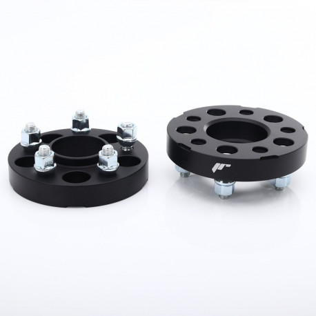 Rozšiřovací podložky pro konkrétní model Sada 2ks rozširovacích podložek JAPAN RACING (se šteftami) - 25mm, 5x114.3, 70,6mm | race-shop.cz