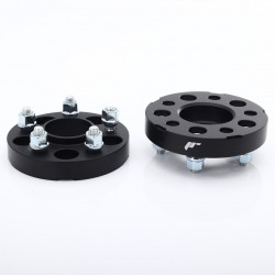 Sada 2ks rozširovacích podložek JAPAN RACING (se šteftami) - 25mm, 5x120, 72,6mm