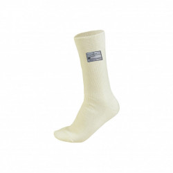 OMP Nomex ponožky s FIA homologací, vysoké bílé