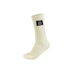 OMP Nomex ponožky s FIA homologací, krátké bílé