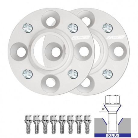 Rozšiřovací podložky pro konkrétní model Rozšiřovací podložky se šteftami (sada 2ks) pro fiat punto 199 - 40mm, 4x100, 56,6 | race-shop.cz