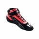 Akce Kartingové boty OMP KS-3, černá/červená | race-shop.cz