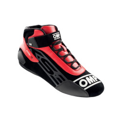 Kartingové boty OMP KS-3, černá/červená