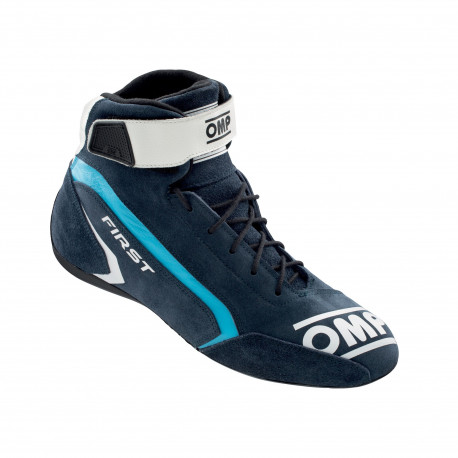 Boty FIA závodní boty OMP FIRST, modrá | race-shop.cz