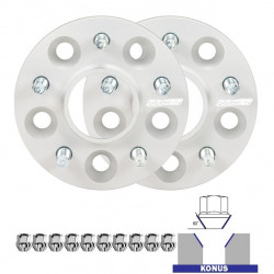 Rozšiřovací podložky se šteftami (sada 2ks) pro toyota auris e180 fl - 22mm, 5x114.3, 60,1
