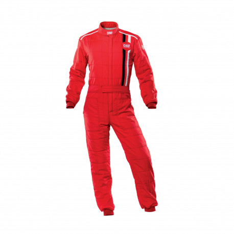 Kombinézy FIA závodní kombinéza OMP CLASSIC, červená | race-shop.cz