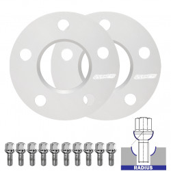 Rozšiřovací podložky přechodové (sada 2ks) pro ssangyong actyon ii - 5mm, 5x112, 66,6