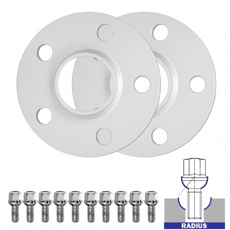 Rozšiřovací podložky pro konkrétní model Rozšiřovací podložky přechodové (sada 2ks) pro seat toledo 1l - 12mm, 5x100, 57,1 | race-shop.cz