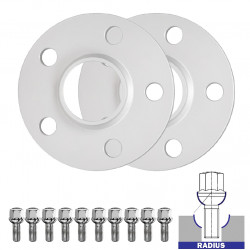 Rozšiřovací podložky přechodové (sada 2ks) pro audi q2 ga fl - 17mm, 5x112, 57,1
