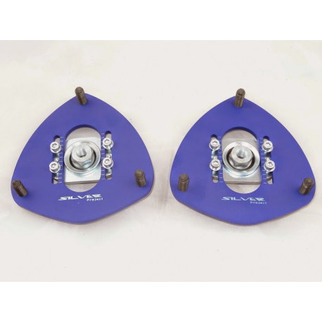 Horní uložení Horní nastavitelné uložení tlumičů Silver Project pro MITSUBISHI LANCER EVO 7 8 9 2002-2007 - Přední | race-shop.cz