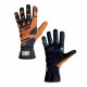 Rukavice rukavice omp ks-3 (VNITŘNÍ ŠITÍ) černo / oranžová | race-shop.cz