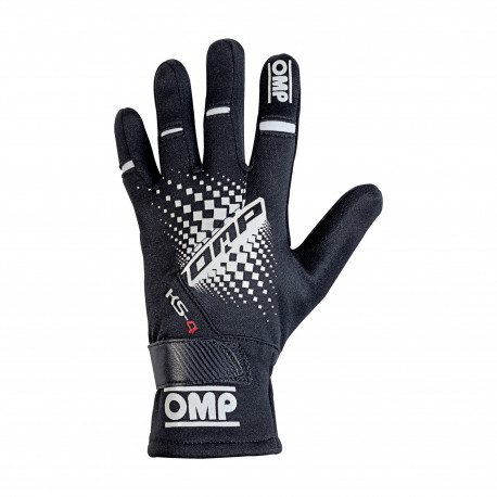 Rukavice rukavice omp ks-4 (VNITŘNÍ ŠITÍ) černá | race-shop.cz