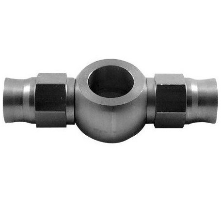 Průtoková oka Průtokové oko (banjo) dvojité, pro hadici AN3, 10,2mm (pro šrouby AN3, M10), nerez | race-shop.cz
