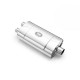 1x vstup / 2x výstup Nerezový stredový tlmič 76mm RM | race-shop.cz