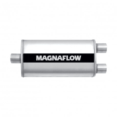 1x vstup / 2x výstup Ocelový tlumič Magnaflow 12587 | race-shop.cz
