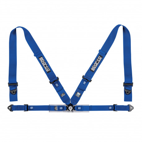 Bezpečnostní pásy a příslušenství FIA 4 bodové sportovní bezpečnostní pásy SPARCO SPORT H-4 2"/3" (50/76mm), modrá | race-shop.cz