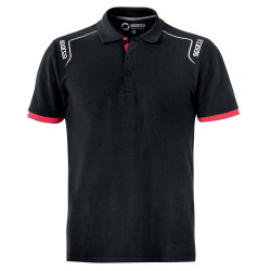 Polokošile SPARCO Portland Tech Stretch Plus, černá