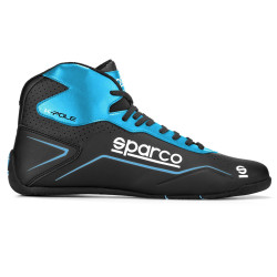 Kartingové boty Sparco K-POLE, černá/azurová