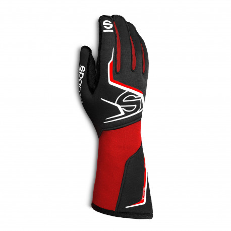 Rukavice Kartingové rukavice Sparco TIDE K (vnější šití), červená/černá | race-shop.cz