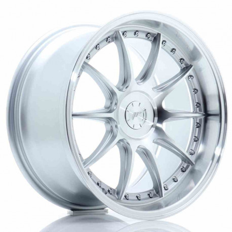 Hliníkové disky Japan Racing JR41 18x9,5 ET15-35 5H BLANK, Silver Machined Face | race-shop.cz
