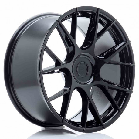 Hliníkové disky Japan Racing JR42 19x9,5 ET20-42 5H BLANK, Gloss Black | race-shop.cz