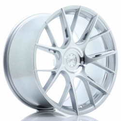 Japan Racing JR42 20x10 ET35-42 5H BLANK, Silver Machined Face